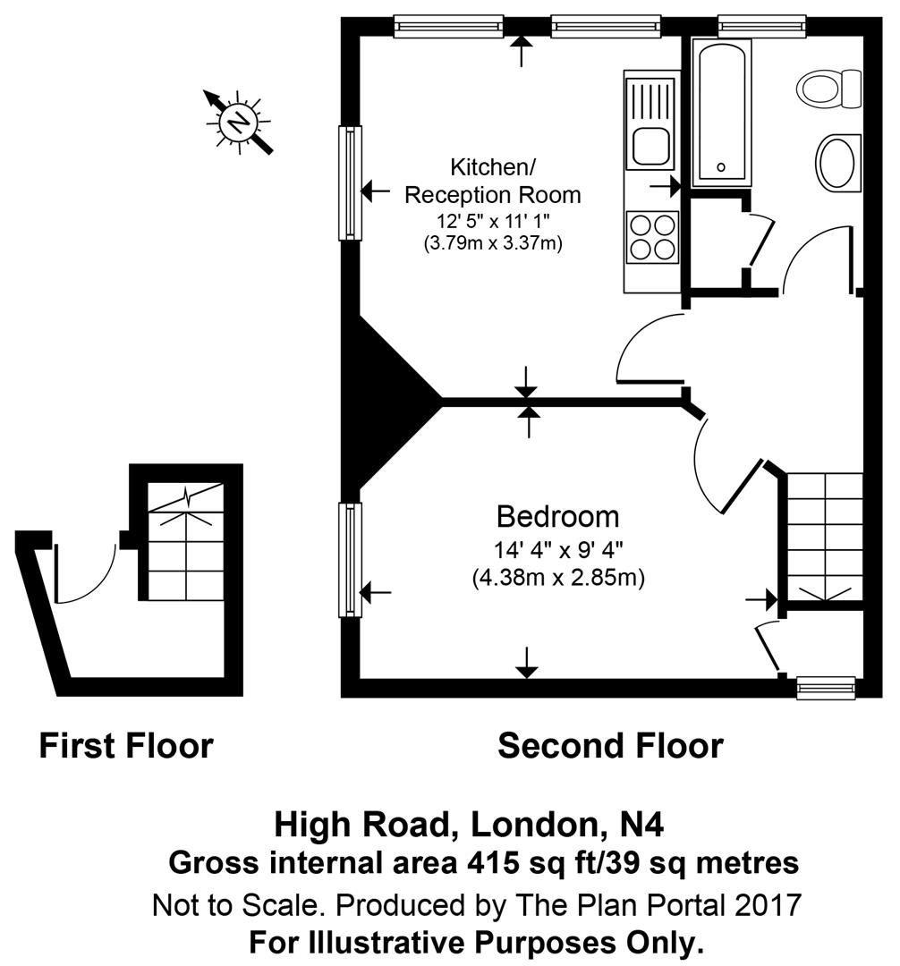 1 bedroom Flat for rent
